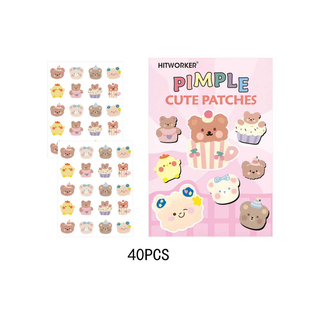 Invisible Hydrocolloid Acne Patches – Waterproof, All Skin Types