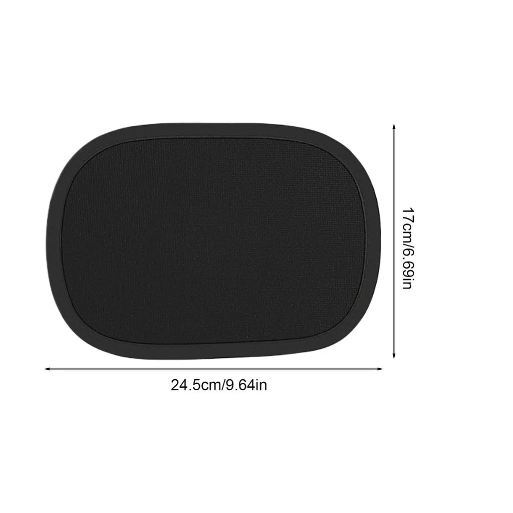 2-Pack Car Side Window Sun Shades – UV & Glare Blocker
