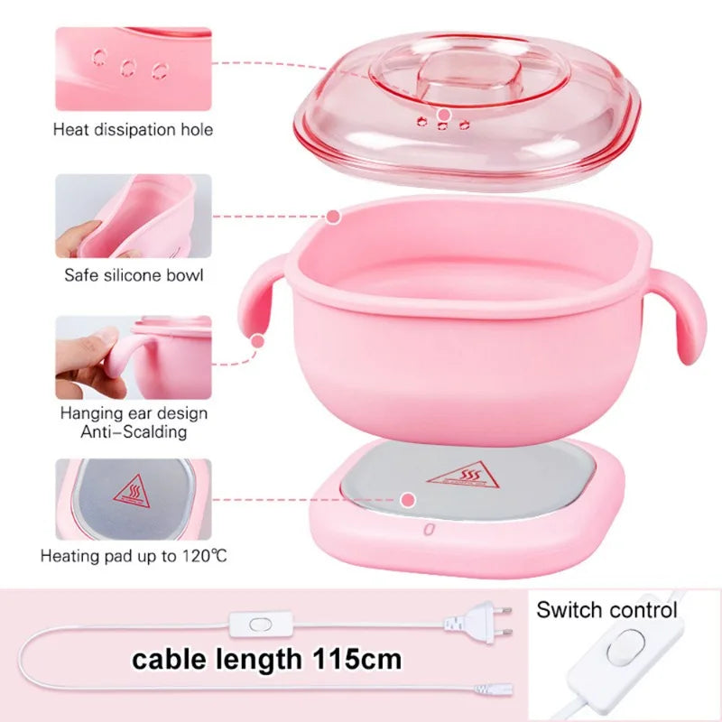 Portable Paraffin Wax Warmer – Foldable 400ML Wax Heater