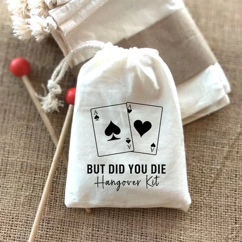 "But Did You Die" Hangover Kit Gift Bags – 5pcs Bachelorette Party