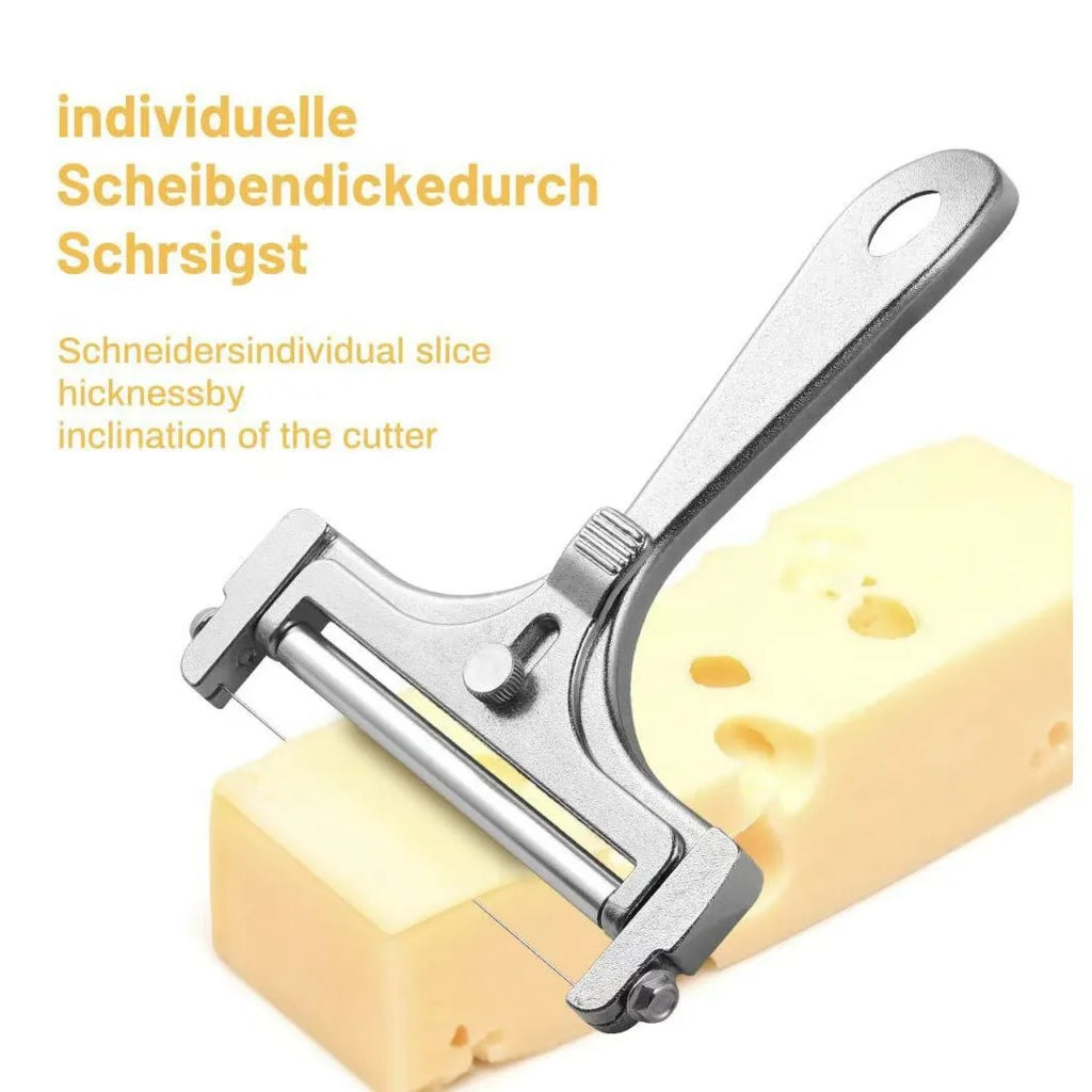 Aluminum Alloy Cheese Slicer Wire Adjustable Thickness Butter Cutter
