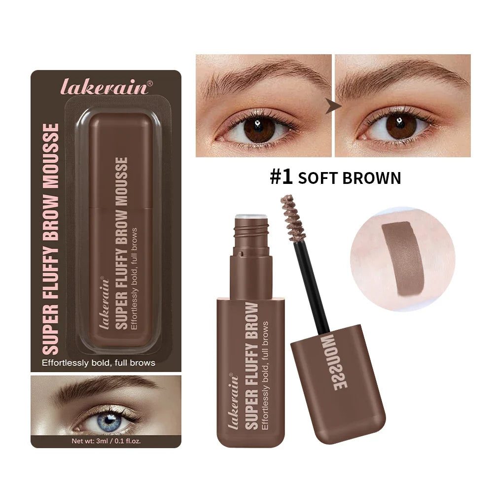 Superfluff Volumizing Brow Mousse | Tinted Waterproof Eyebrow Gel
