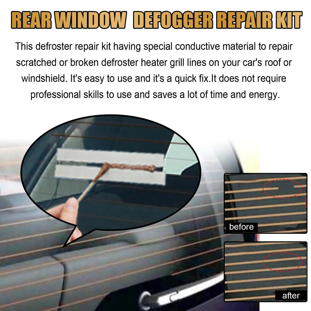 Rear Defroster Repair Kit – DIY Defogger Grid Line Fix