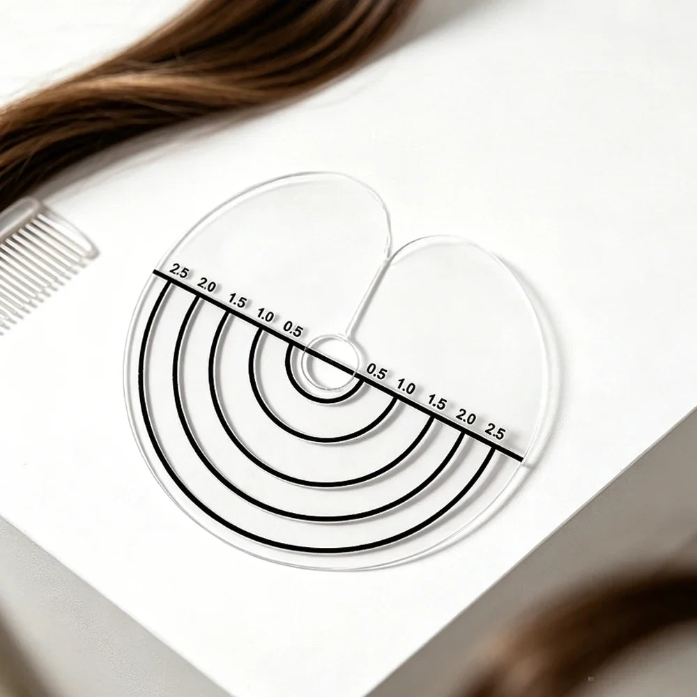 Hair Heat Fusion Stamping Disk Tool & Scalp Protector Shield