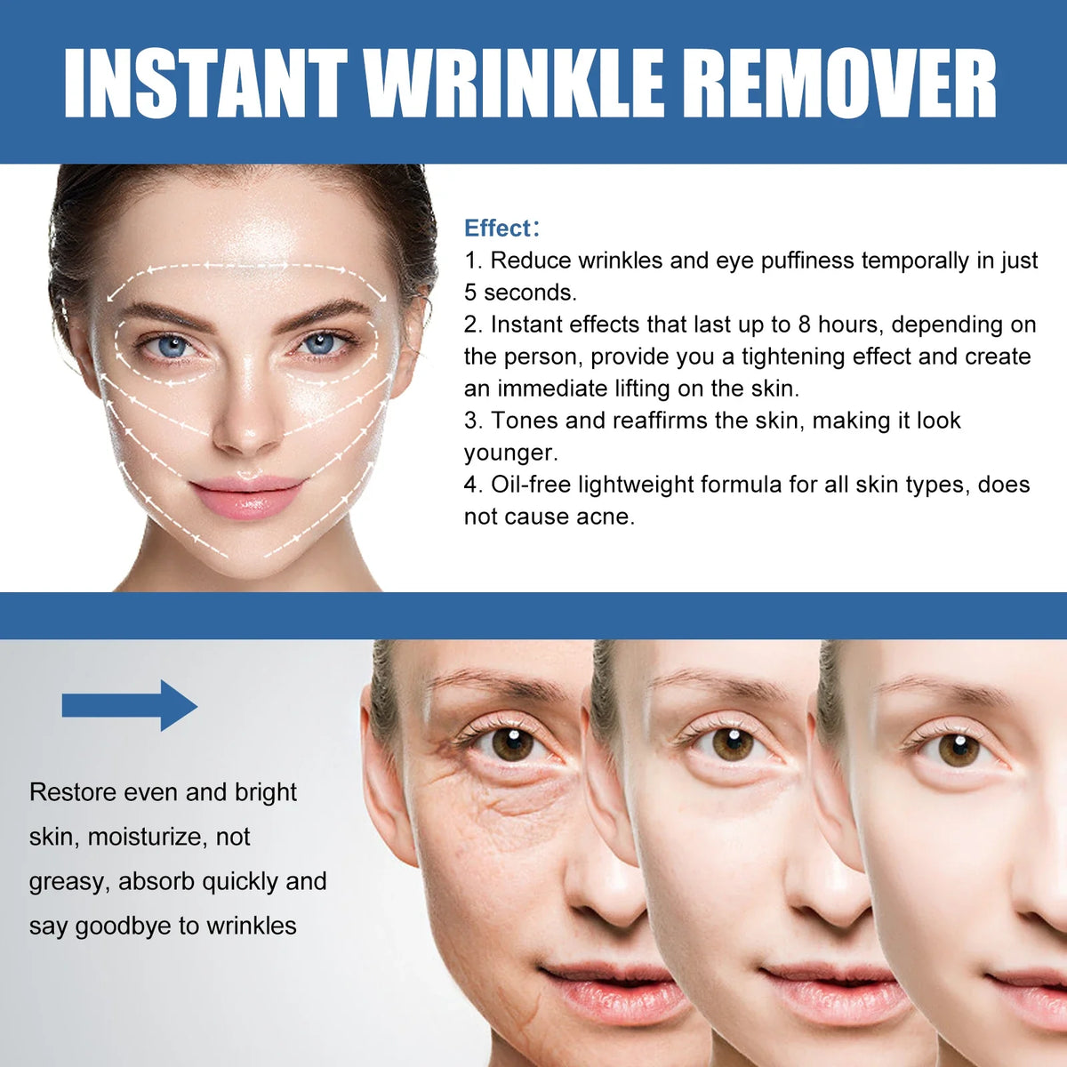 Retinol Anti-Wrinkle Face Cream – Deep Hydrating & Firming 30ml