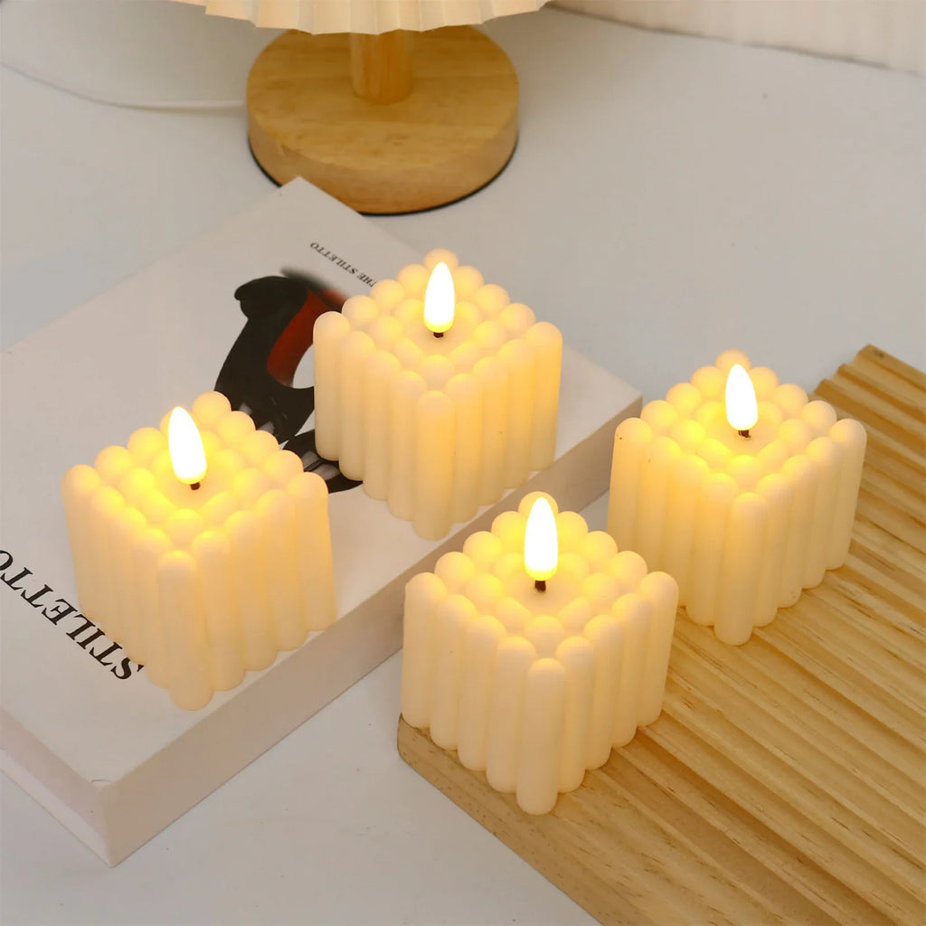 Pumpkin Flameless LED Candle | Battery Operated Halloween Decor