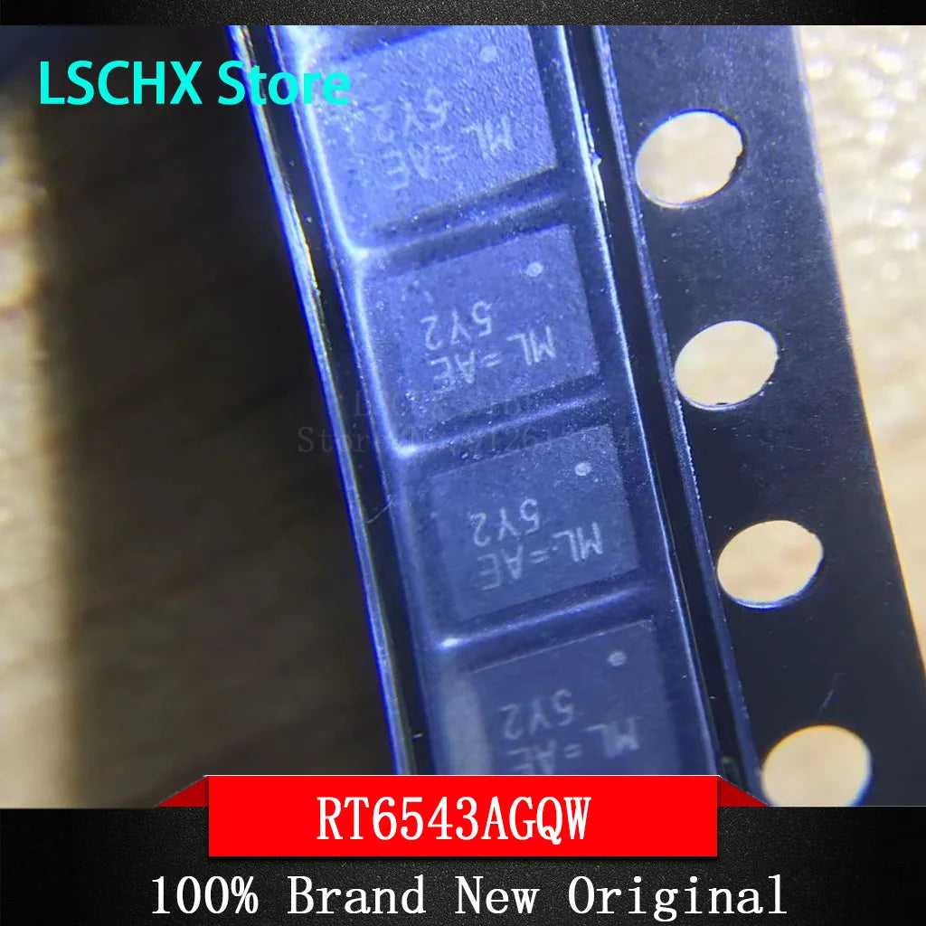 10pcs RT6543AGQW QFN-20 & RT3612EGGQW QFN-32 AC-DC IC Pack