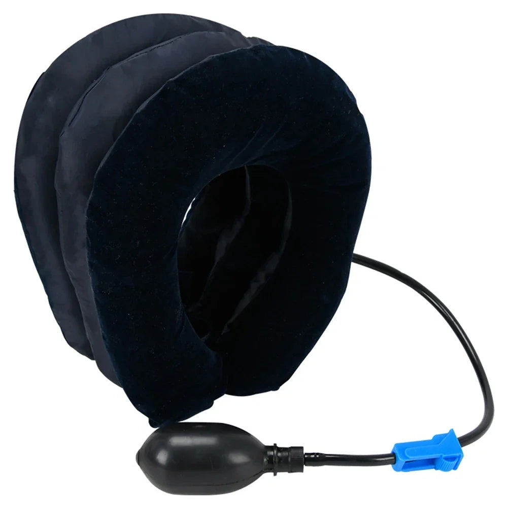 Inflatable Neck Stretcher – 3-Tube Cervical Traction Support Brace