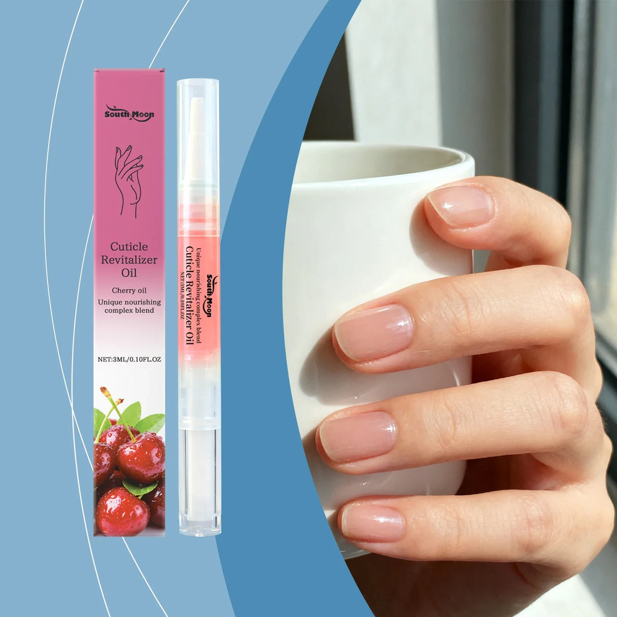 Cherry Cuticle Oil Pen | Nail Nourishing & Strengthening Treatment