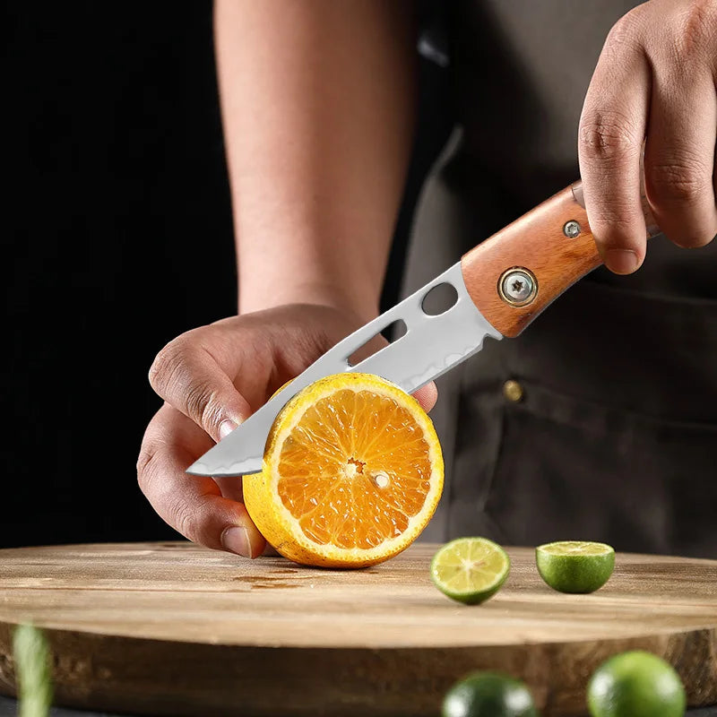 Folding Pocket Knife – Stainless Steel Boning & Fruit Knife
