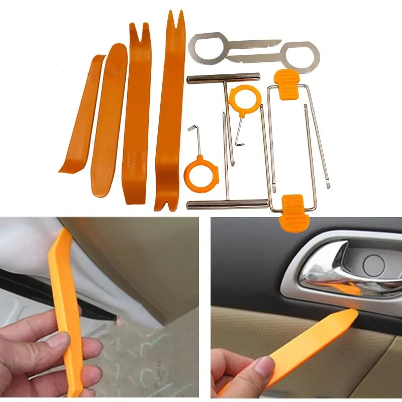 Car Panel Removal Tool Kit – 4pc & 12pc Trim Pry Set