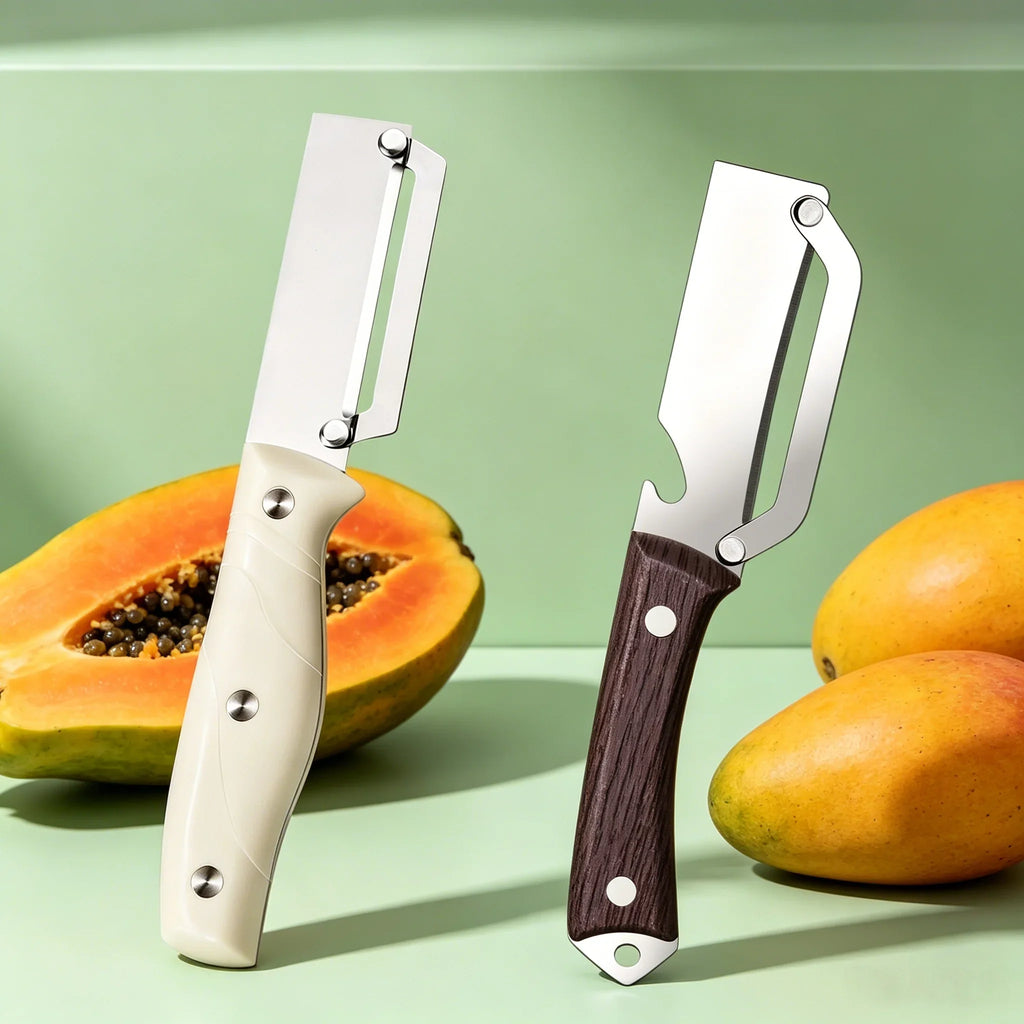 Multifunctional Fruit & Vegetable Peeling Knife – Stainless Steel