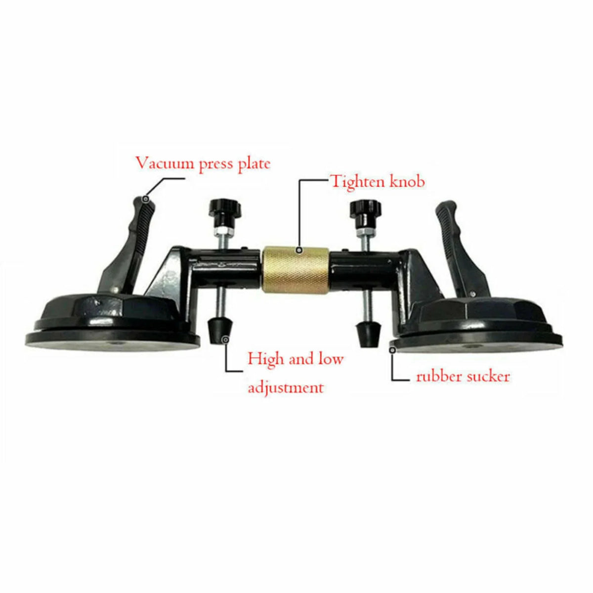 Suction Cup Stone Seam Setter | Aluminum Alloy & Rubber Tool