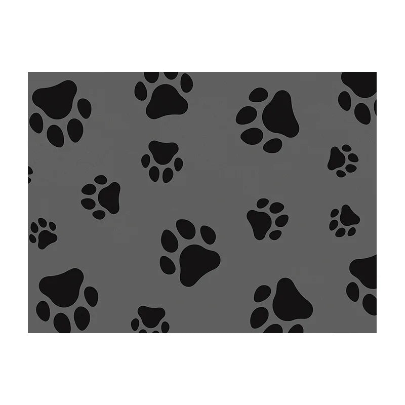 Pet Feeding Floor Mat Water-absorbing Cooling Anti-slip Cat Dog