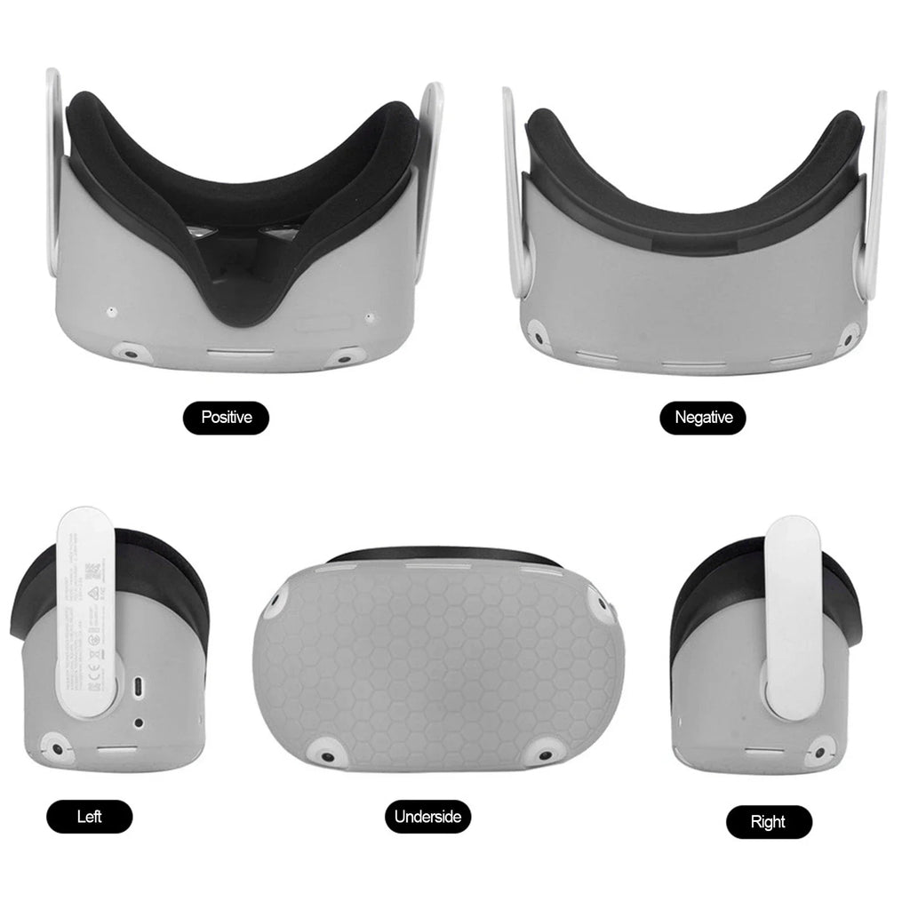 Silicone Protective Cover for Oculus Quest 2 VR Headset