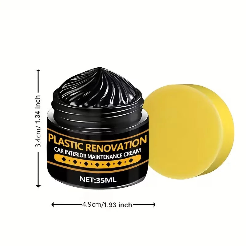 Car Plastic & Rubber Restorer Gel – Trim, Bumpers & Mirrors
