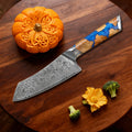 Kiritsuke Damascus Steel Chef Knife – Sharp 17.8cm Kitchen Knife