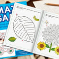 Interactive Maze Activity Book Colorful Patterns Fun Drawing Kids
