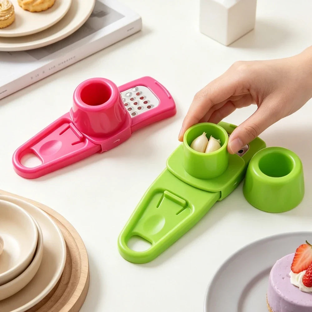 Multifunctional Garlic Grinder & Ginger Grater Kitchen Tool