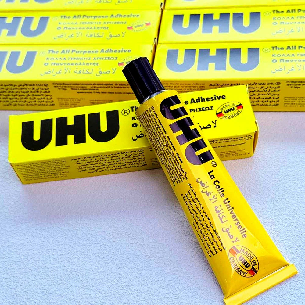 UHU All-Purpose Clear Glue 35ml – Fast Drying & Permanent Bond