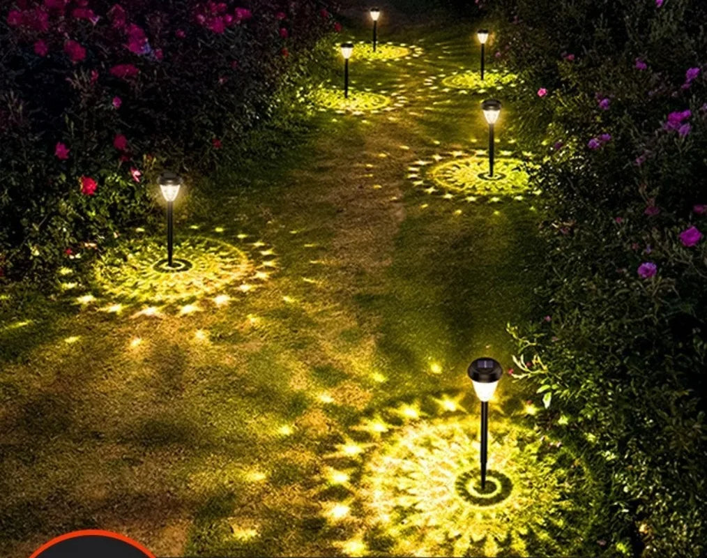 Solar Lawn Lights Outdoor Waterproof Garden Landscape Decoration