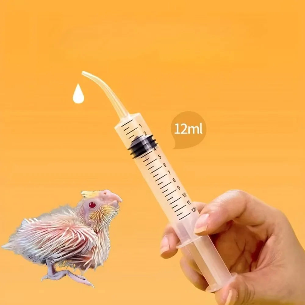 Pet Feeding Syringe 12ml – Oral Dosing for Birds & Small Pets