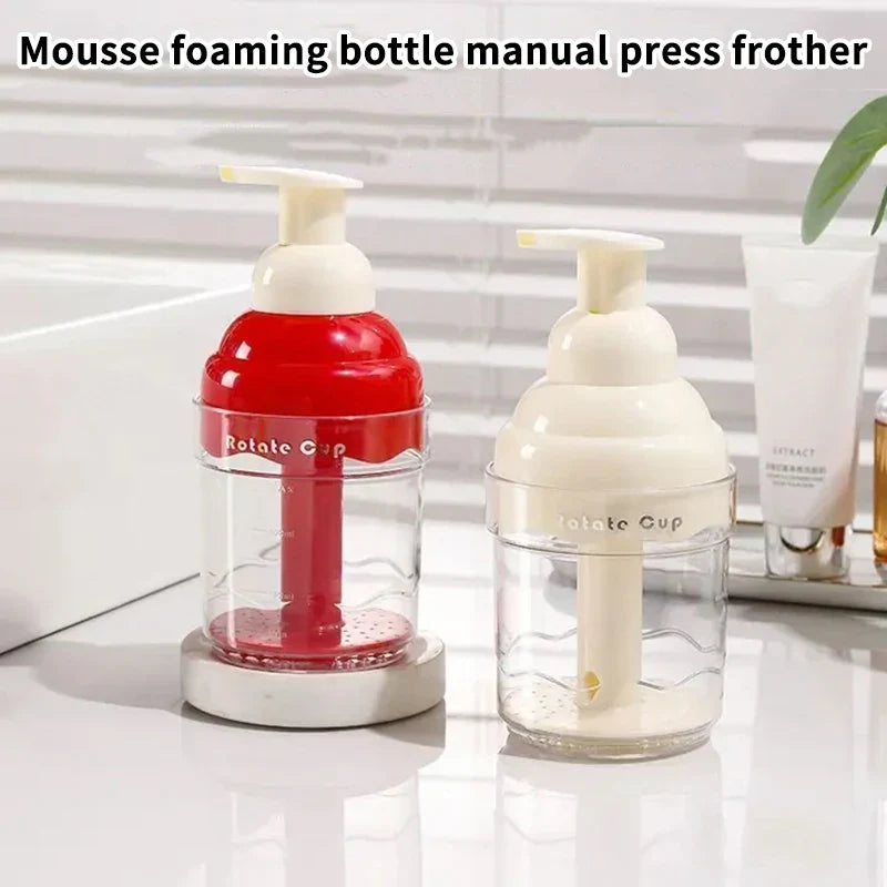 Manual Foaming Pump Bottle – Soap, Cleanser & Shower Gel