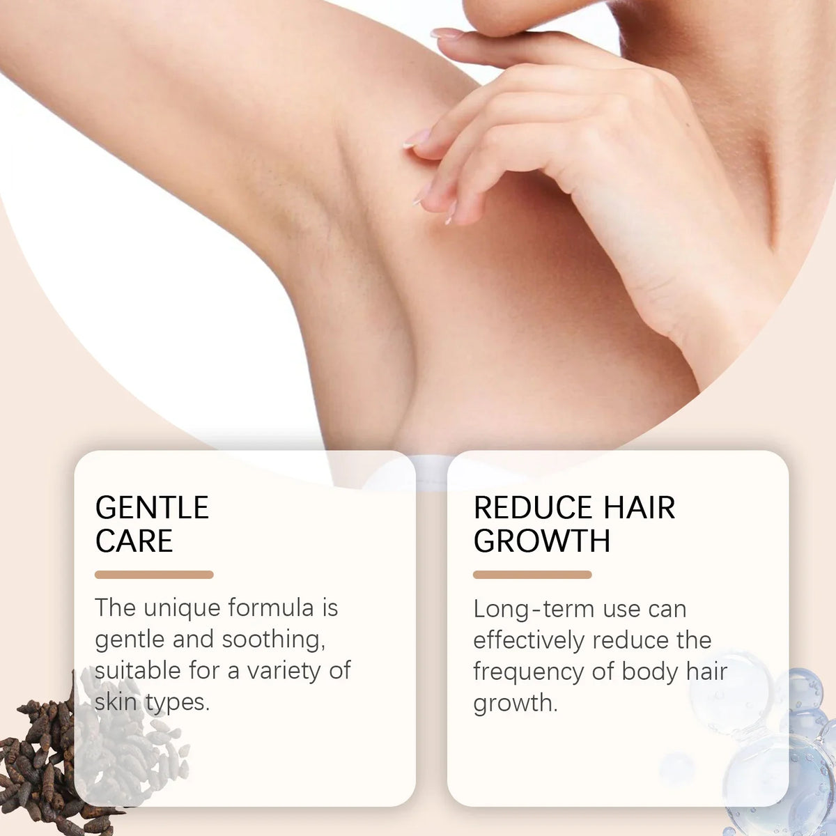 OceAura Hair Inhibitor Serum – Body Hair Removal Oil 60ml