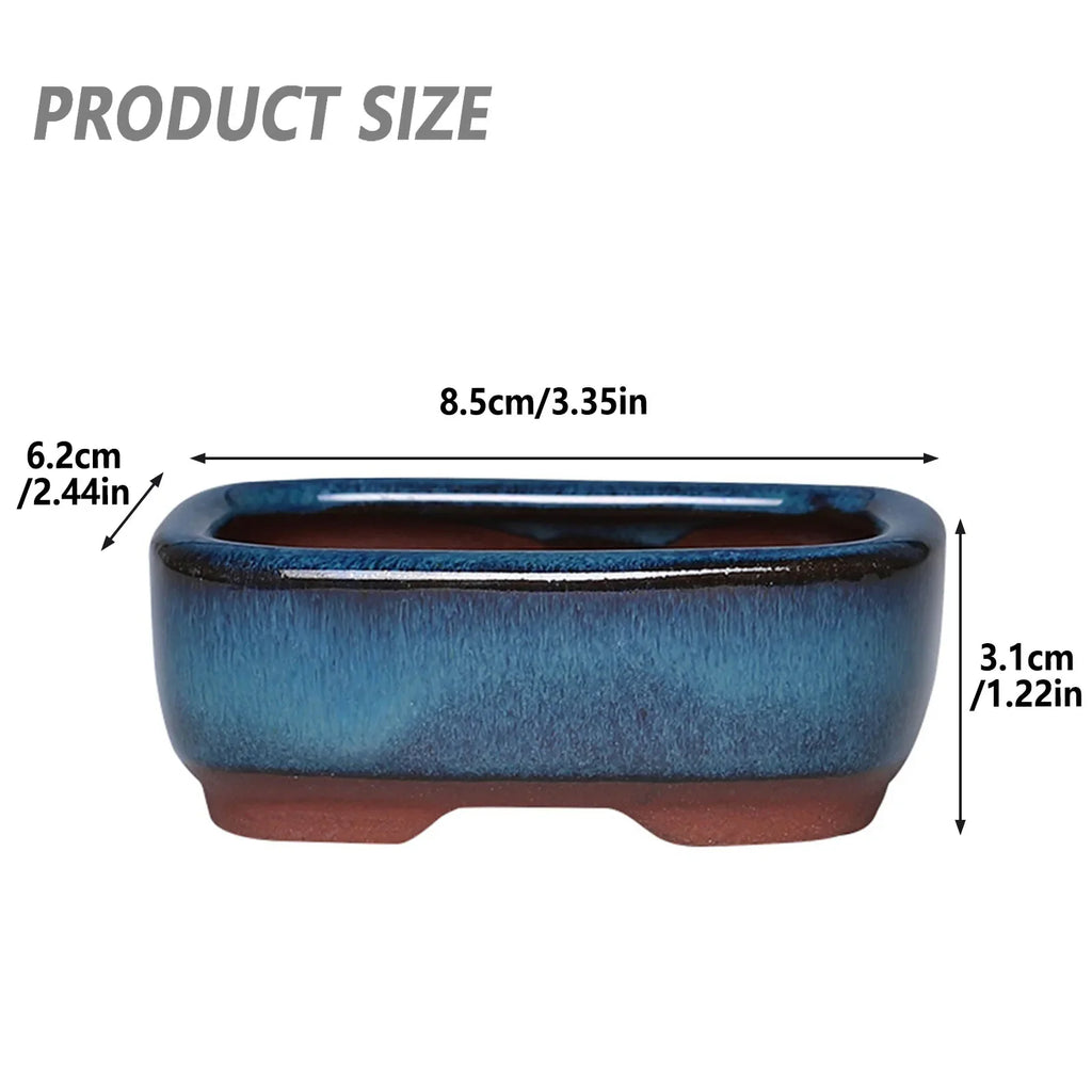 Ceramic Flower Pots with Drainage & Vent – Indoor & Outdoor