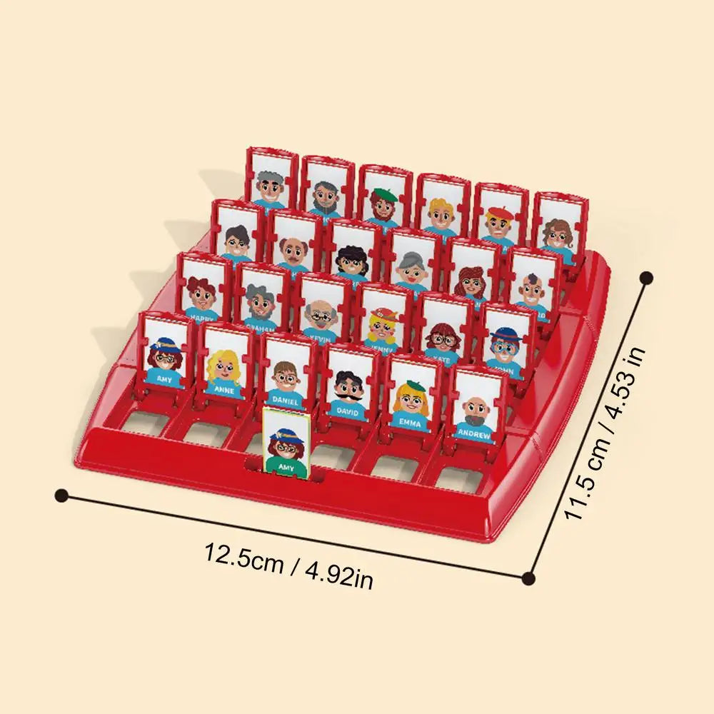 Guess Who I Am Memory Logic Board Game – Family & Kids