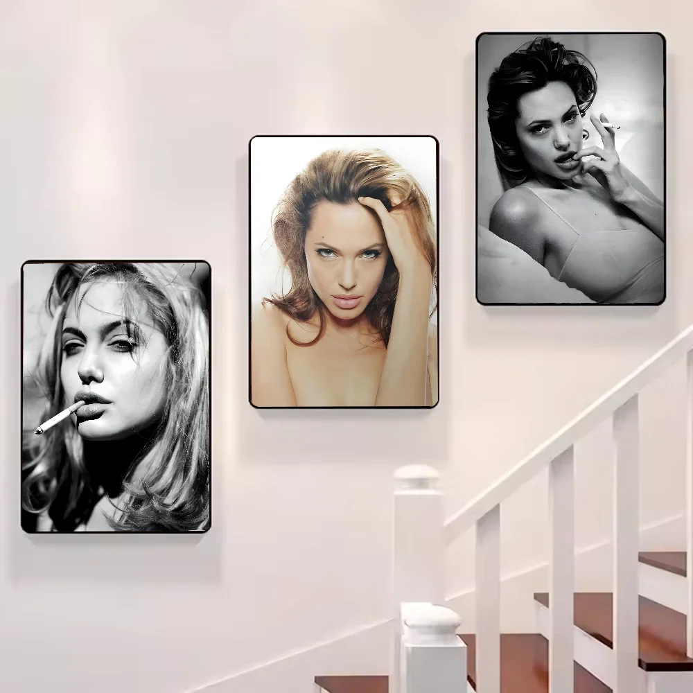Angelina Jolie HD Poster – Waterproof PVC Wall Art Decor