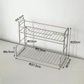 Stainless Steel Multi-Purpose Storage Rack & Organizer