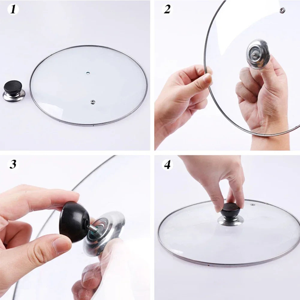 Replacement Pot Lid Handles – Stainless Steel Heat-Resistant