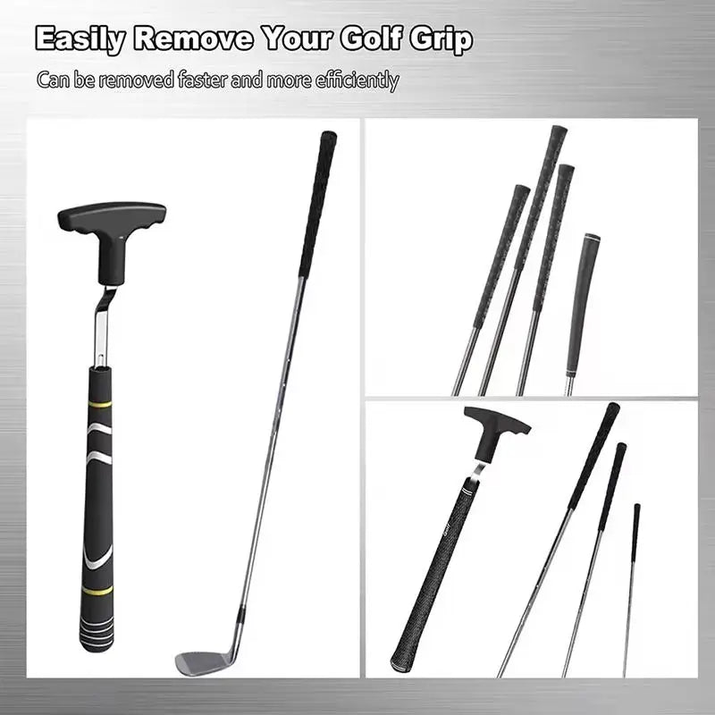 Golf Grip Removal Tool – V-Groove Club Grip Remover