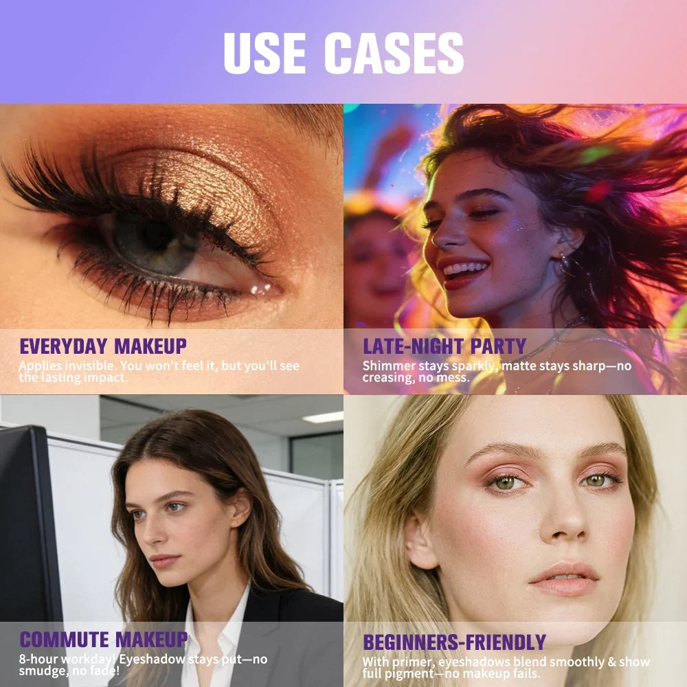 Nude Eyeshadow Primer – Waterproof & Long-Lasting Eye Base