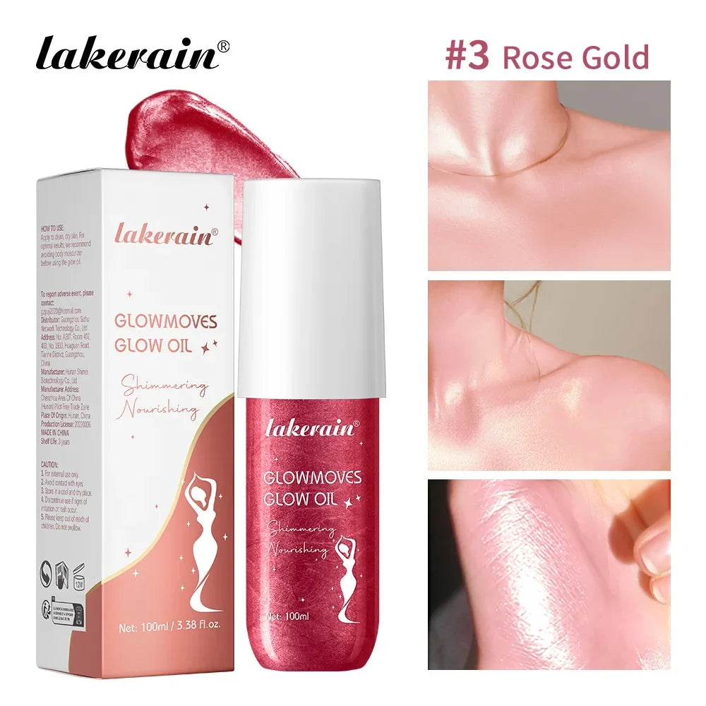Glowmotions Shimmer Body Oil 100ml – Brazilian Bronze Glow