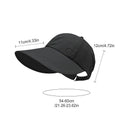 Women's Wide Brim UV Sun Hat – Breathable & Adjustable
