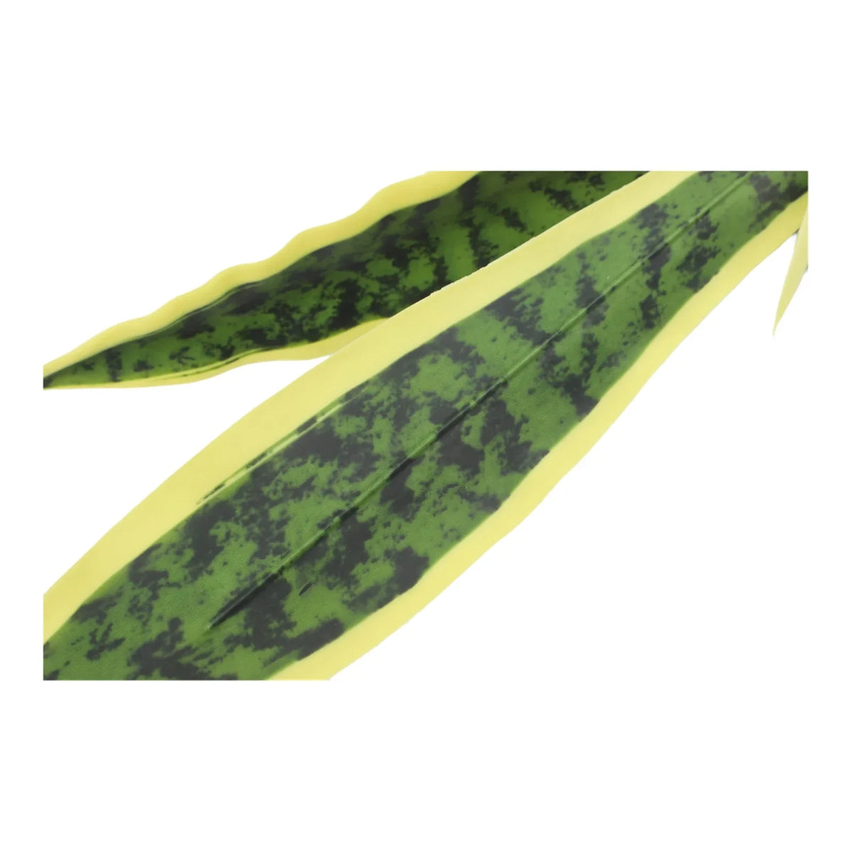 Artificial PVC Snake Plant Fake Green Plants Low-maintenance Home