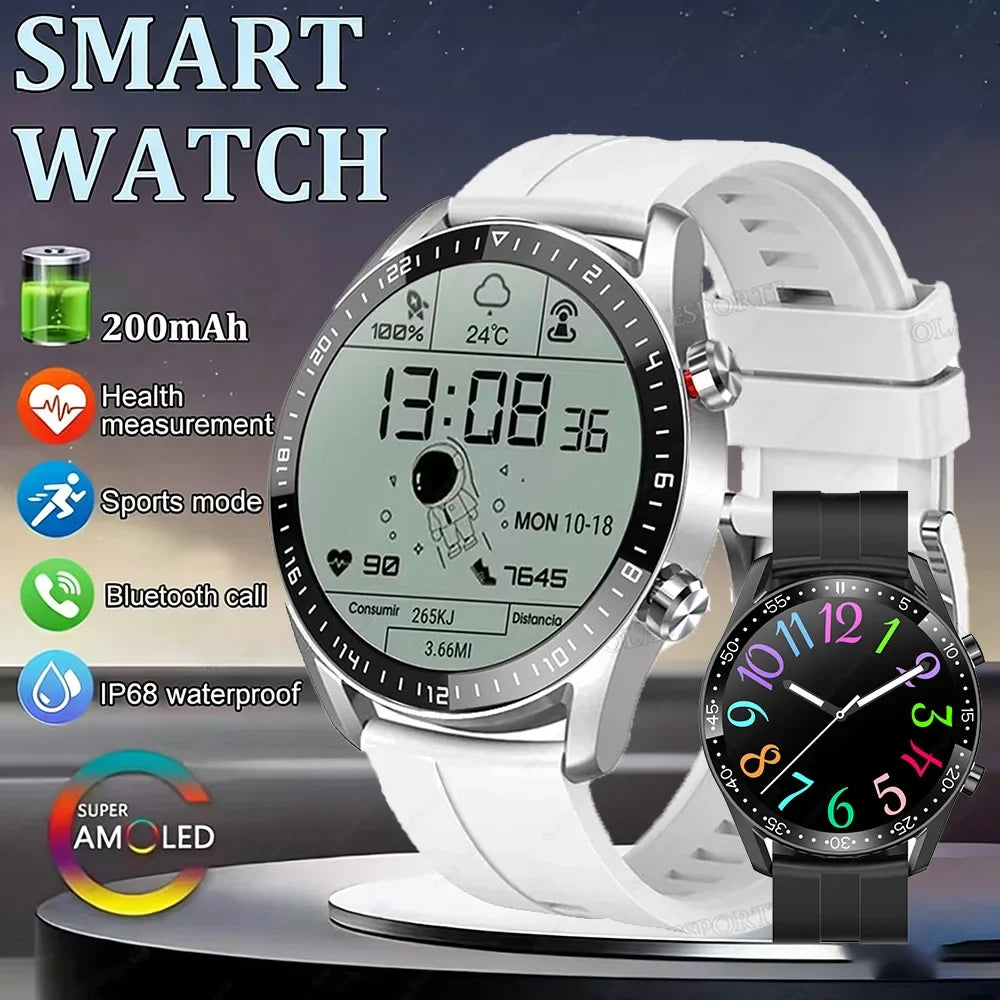 Men Women Bluetooth Call Smart Watch Heart Rate Blood Oxygen Sleep