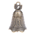 Antique Guanyin Bell – Chinese Mini Feng Shui Bronze Sculpture