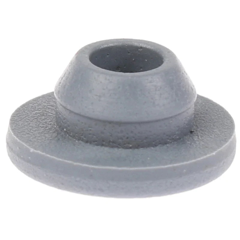 100 Self-Sealing Butyl Rubber Injection Ports for 13mm Jars