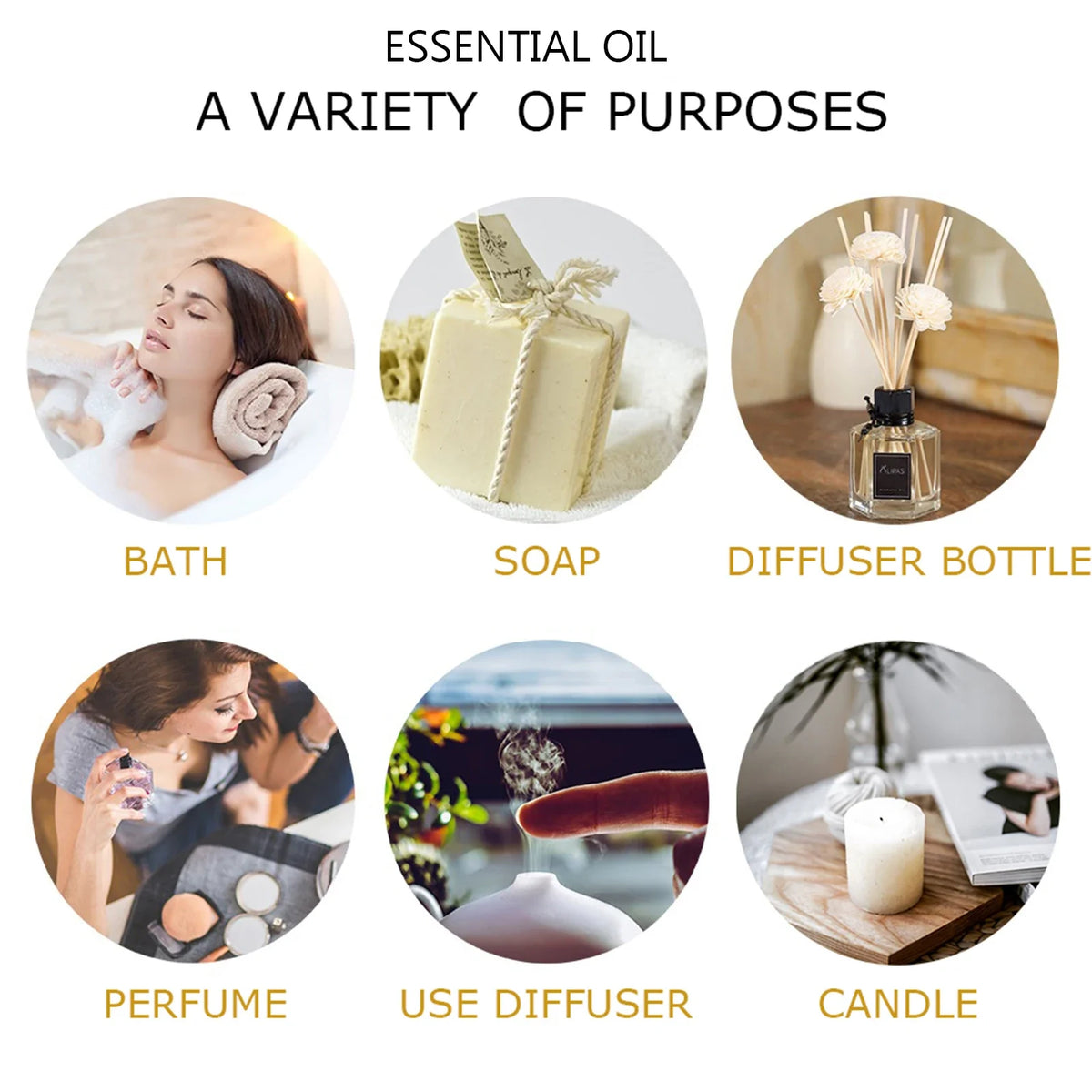 PHATOIL 15-Piece Pure Essential Oils Set – Aromatherapy Gift