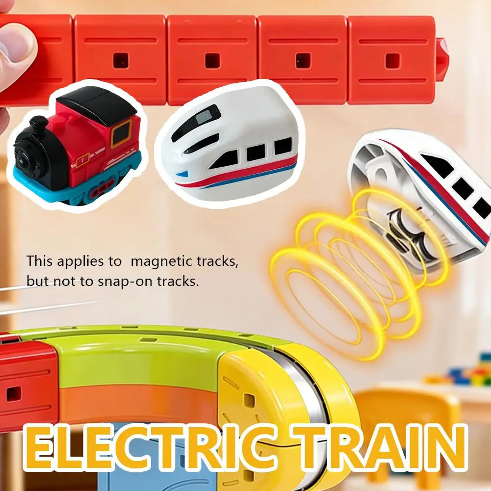 Rechargeable Magnetic Electric Train Toy – Kids Gift