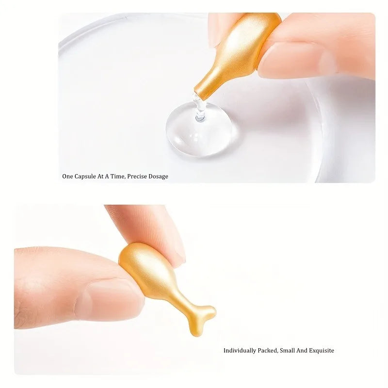 50 Hyaluronic Acid Facial Capsules – Fragrance-Free Serum