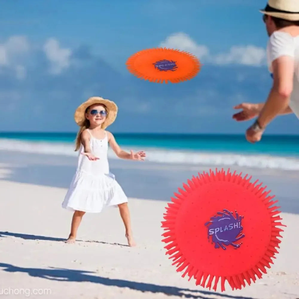 Water Flying Disc for Kids – Soft Splash Pool & Beach Toy