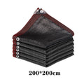 200x400cm Beige HDPE Outdoor Shade Net – Heat Insulation Cloth