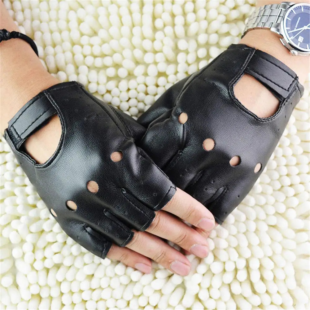 Punk Fingerless Gloves – Gothic Cosplay & Dance Accessory