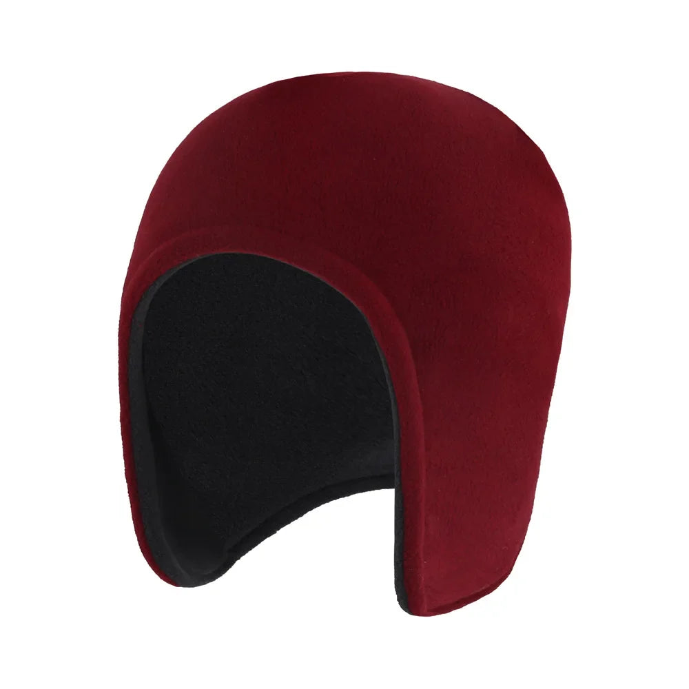 Winter Double-Layer Fleece Hat – Warm Cycling Ear Cover