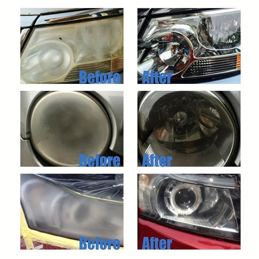 Headlight Restoration Kit – Remove Yellowing & Haze | Car Care