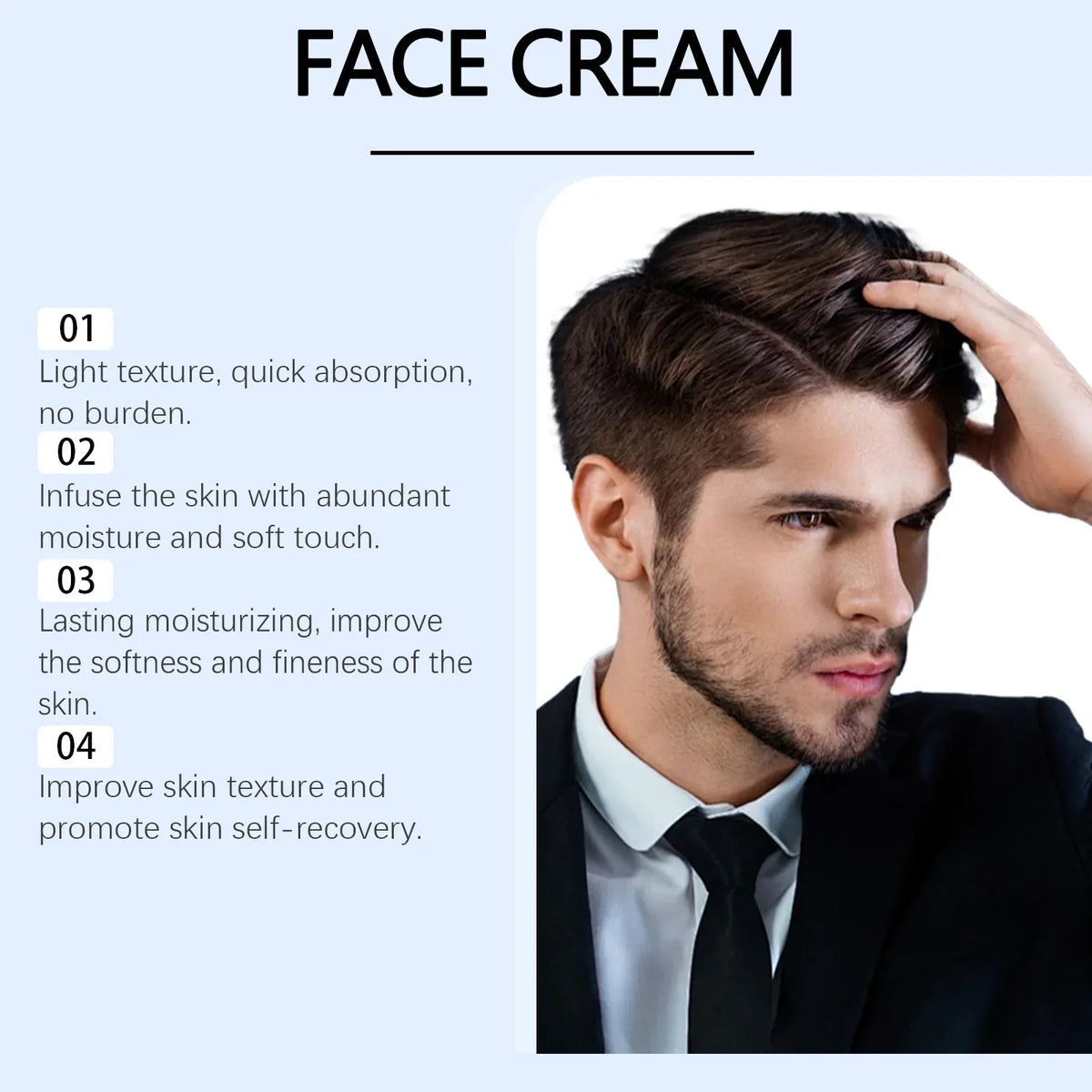 East Moon Men's Anti-Wrinkle Firming Face Cream 50g
